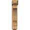 Ekena Millwork Balboa Craftsman Smooth Bracket w/ Offset Brace, Western Red Cedar, 7 1/2"W x 28"D x 40"H BKT0806X28X40BOA04SWR - alternate 2